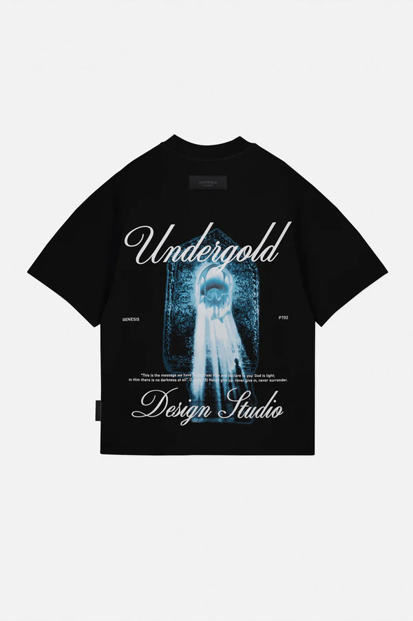 Camiseta hombre Undergold genesis  PT02 Light Crystal T-shirt Black
