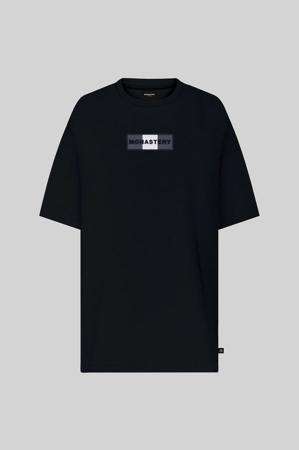 Camiseta hombre Monastery Saiclop oversize negra