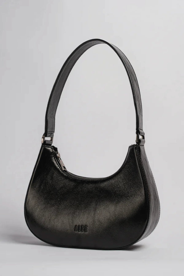 Bolso Mujer Alce MediaLuna Negra