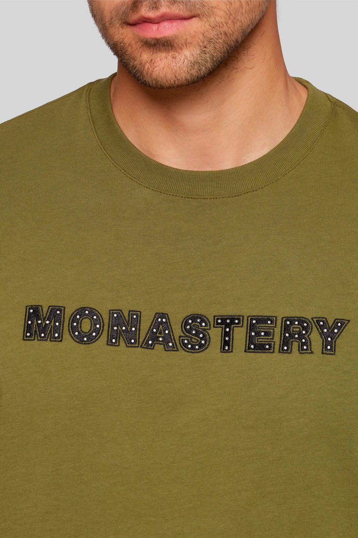 Camiseta hombre Monastery altair verde