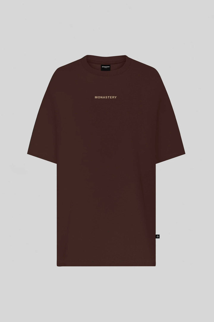 Camiseta hombre Monastery brexo oversize marrón