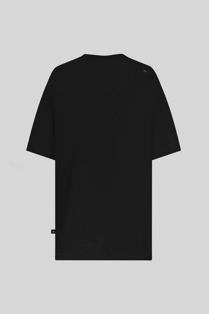Camiseta hombre Monastery forza oversize negra