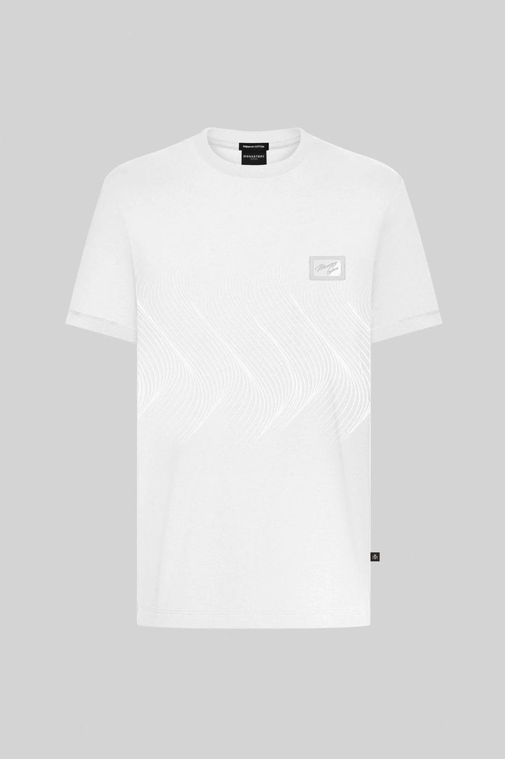 Camiseta hombre Monastery helum blanca