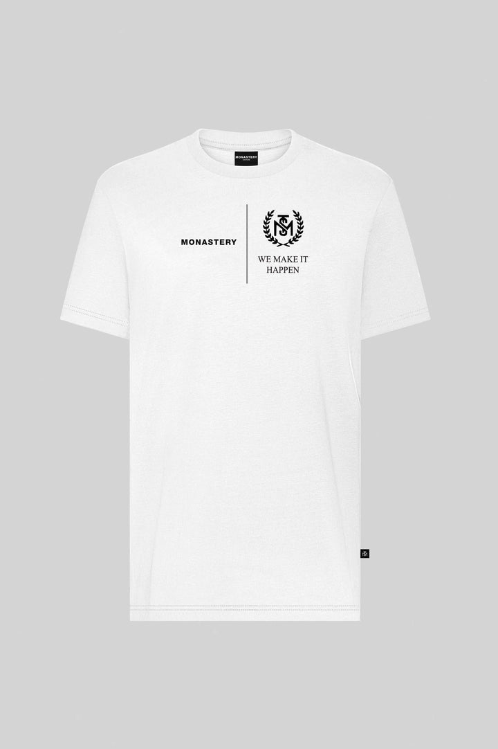 Camiseta hombre Monastery ranois blanca