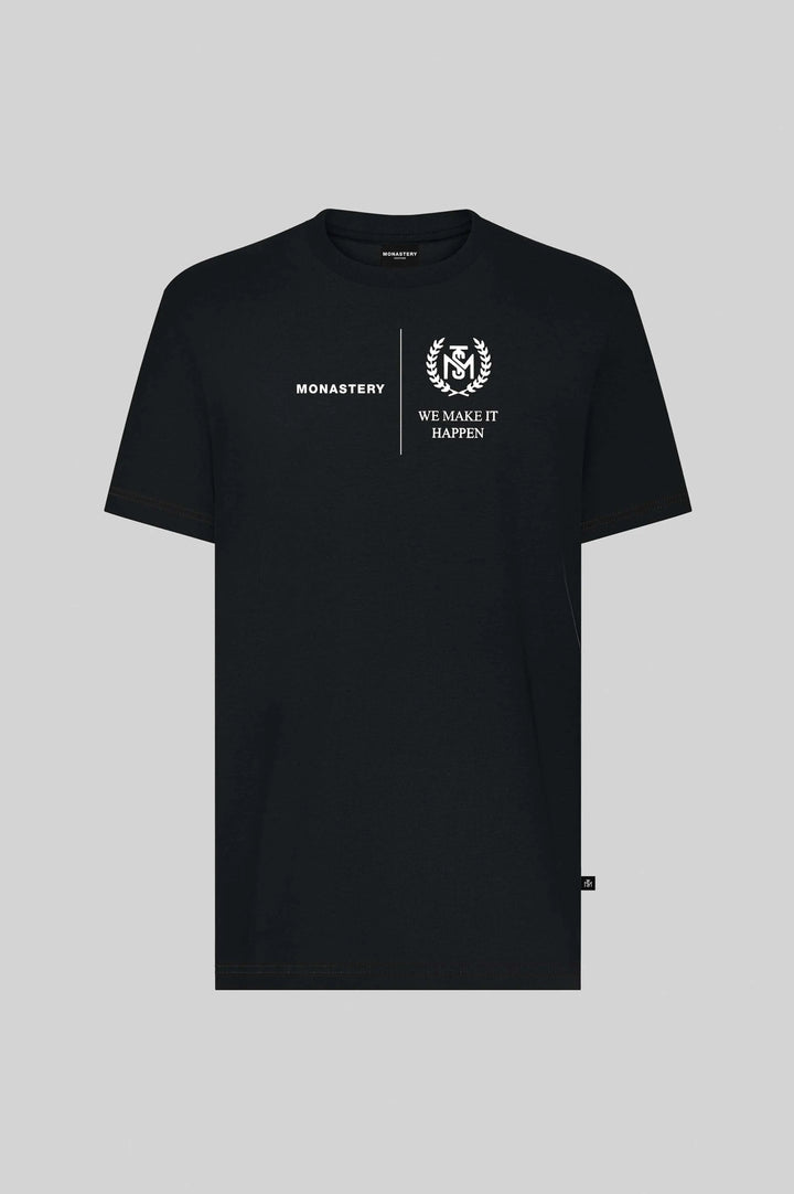 Camiseta hombre Monastery ranois negra