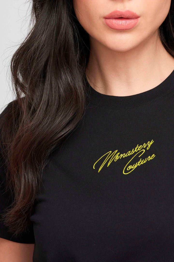 Camiseta mujer Monastery skar negra