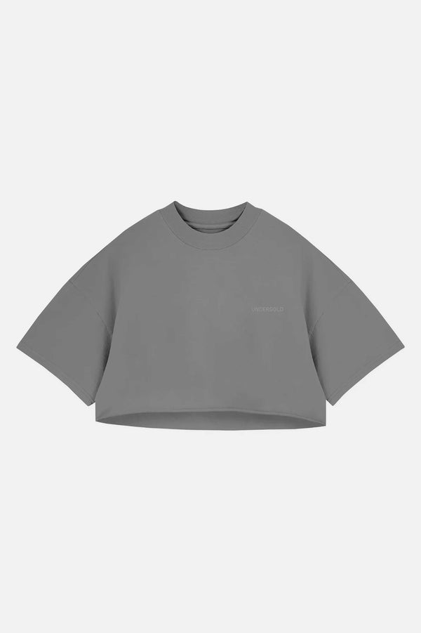 CROP TOP MUJER UNDERGOLD SOLID III GRIS