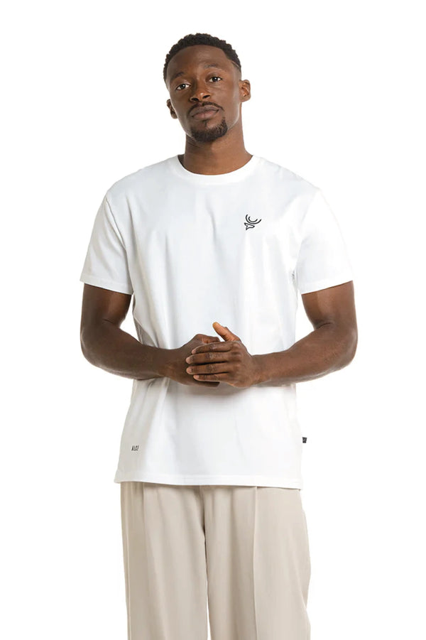 Camiseta Hombre Alce Signature Blanca