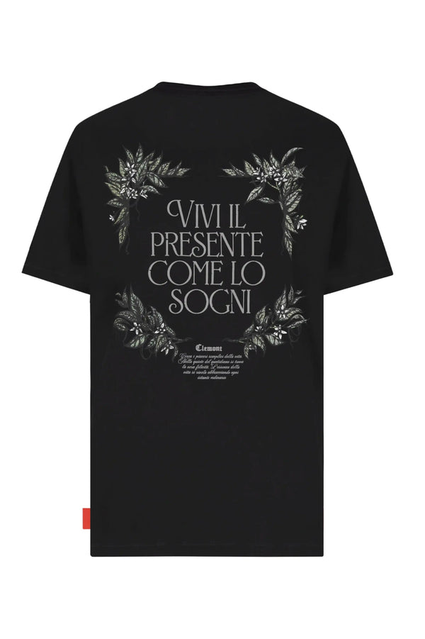 Camiseta Hombre Clemont T Shirt Sinfonía Negro