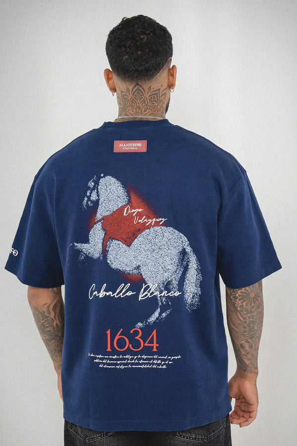 Camiseta Hombre Manifesto Caballo Blanco