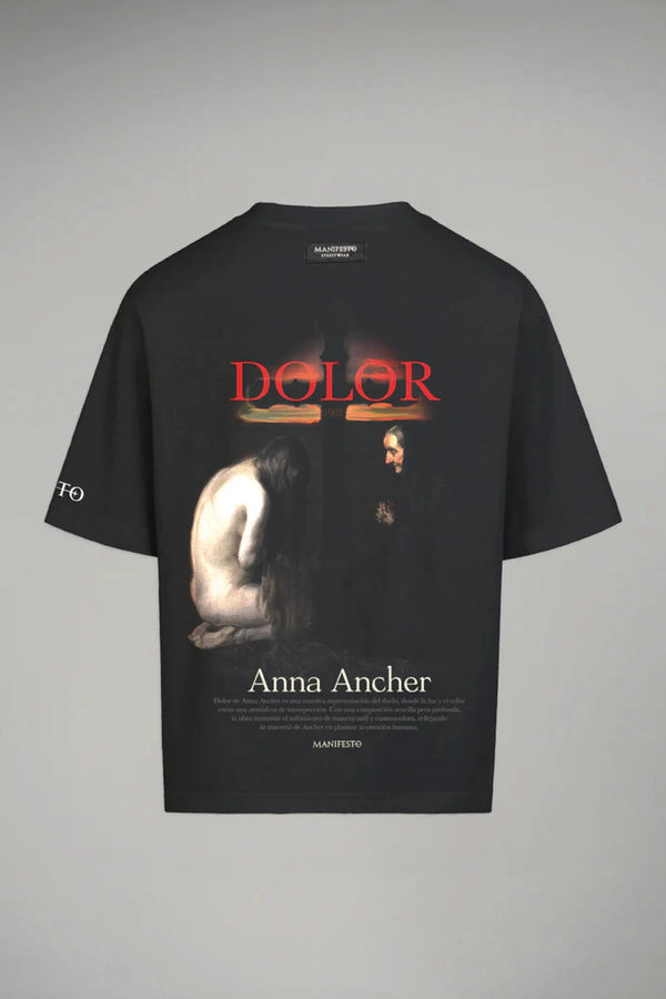 Camiseta Hombre Manifesto Dolor Cenizo