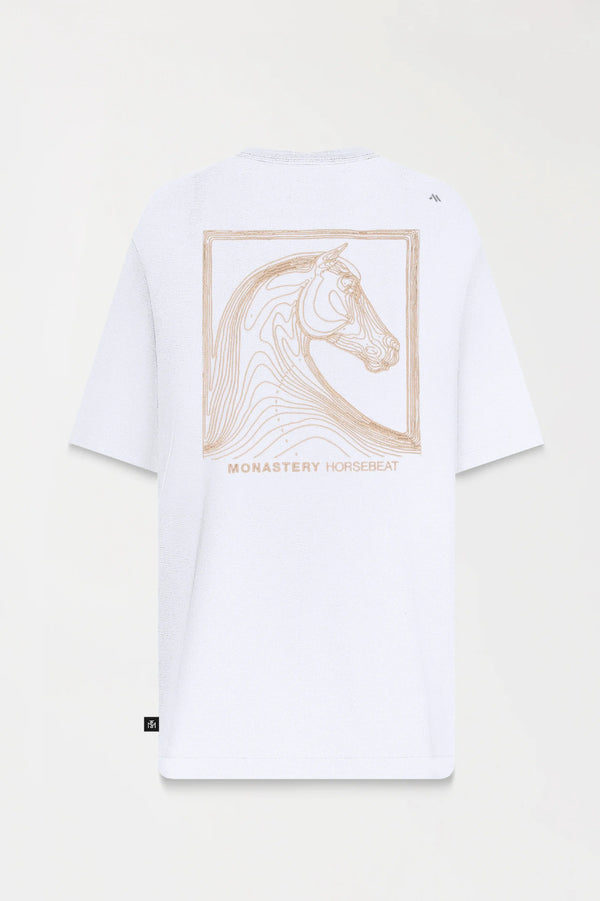 Camiseta Hombre Monastery 7C T - Shirt Oversized Blanco