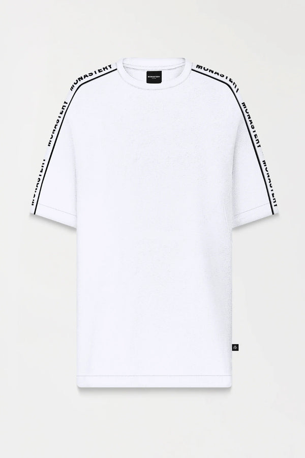 Camiseta Hombre Monastery Blackford T - Shirt Oversized Blanco