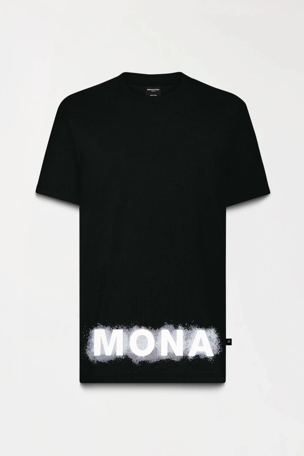 Camiseta Hombre Monastery Bratis T - Shirt Oversize Negra
