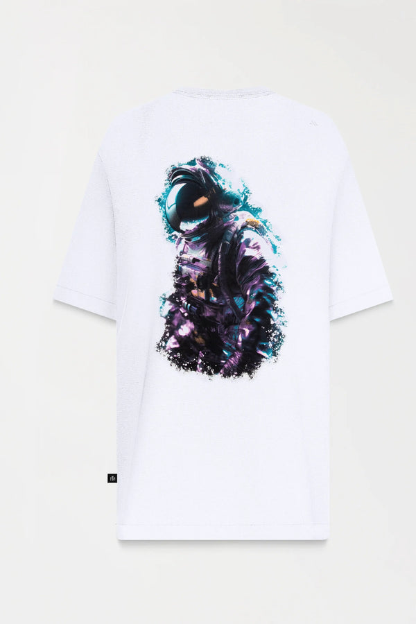 Camiseta Hombre Monastery Capone T - Shirt Oversized Blanco