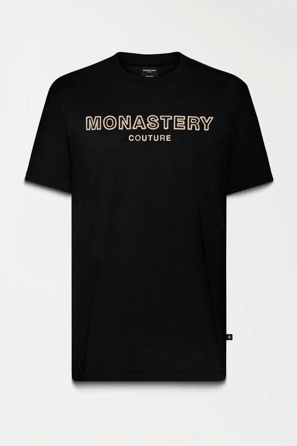 Camiseta Hombre Monastery Friesian T - Shirt Negro