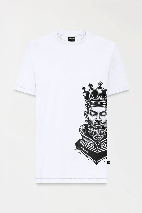 Camiseta Hombre Monastery Kingship T - Shirt Blanco