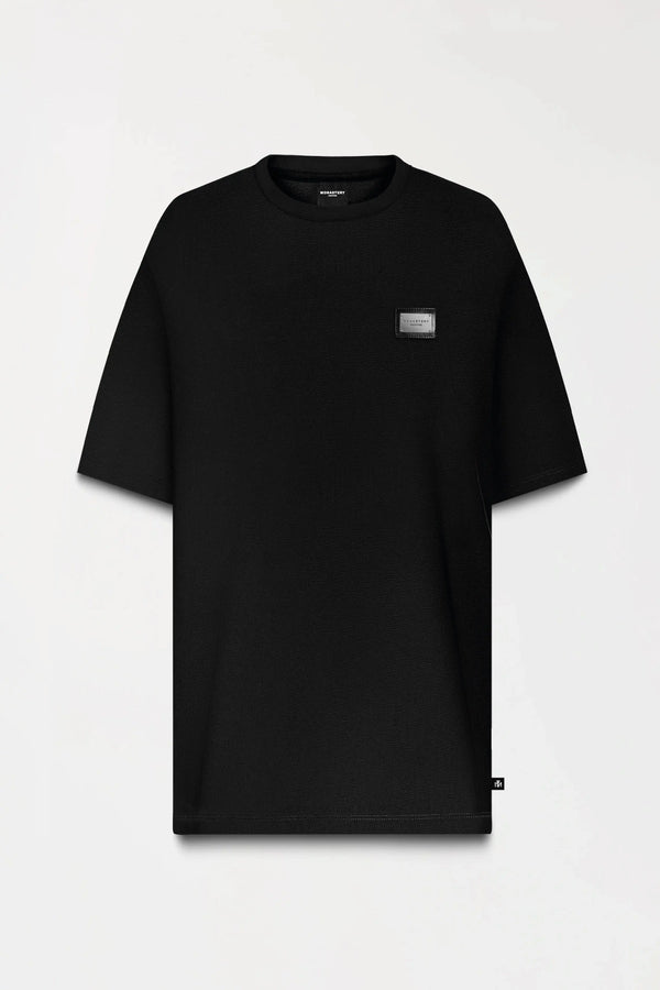 Camiseta Hombre Monastery Oldingham T - Shirt Oversized Negro