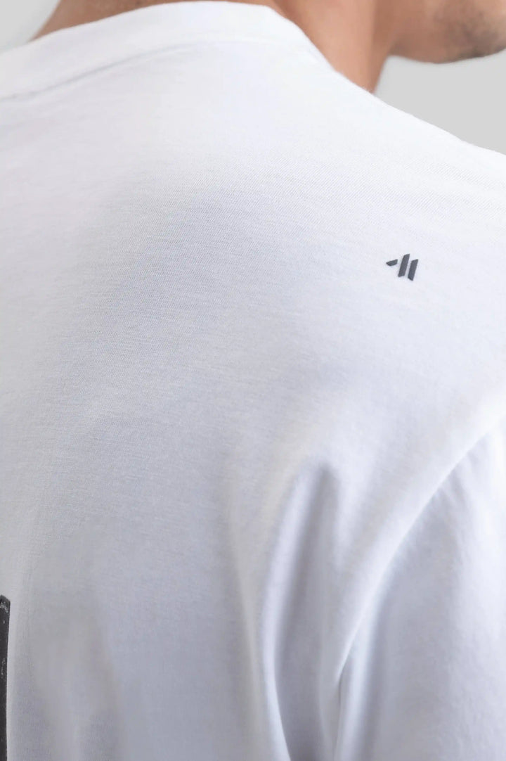 Camiseta Hombre Monastery Ruston Tshirt Oversize Blanca