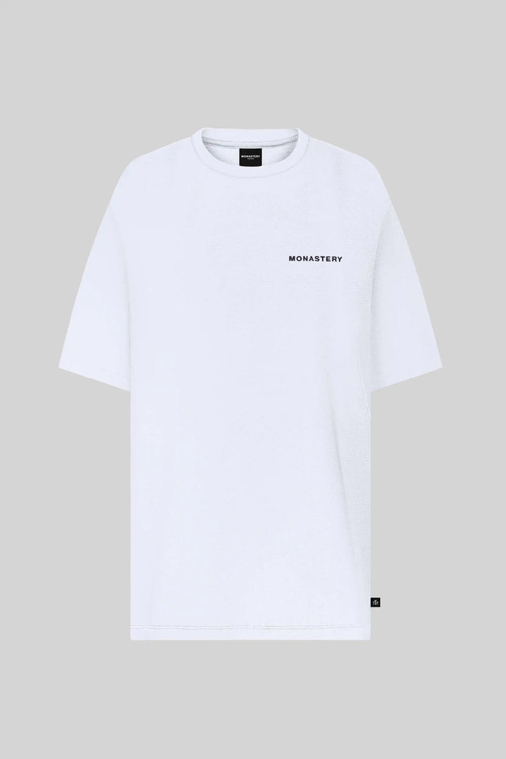 Camiseta Hombre Monastery Ruston Tshirt Oversize Blanca