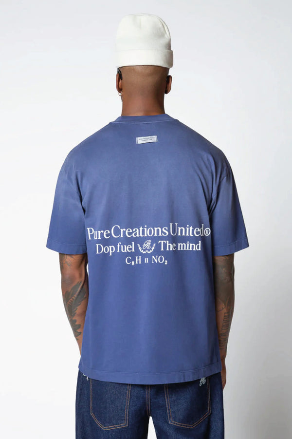 Camiseta Hombre Pure Dopamine Azul