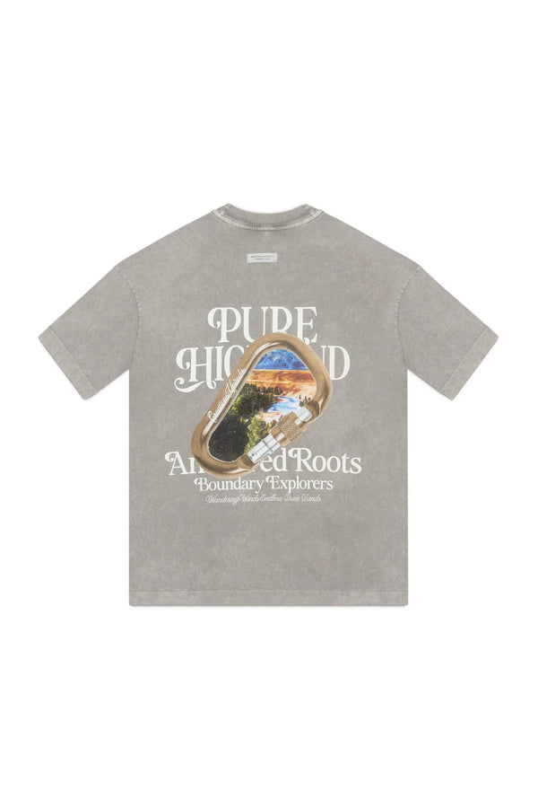 Camiseta Hombre Pure Highland Gris