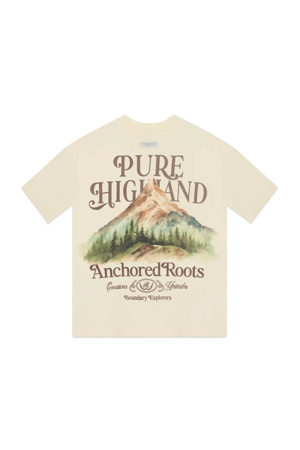 Camiseta Hombre Pure Highland Marfil