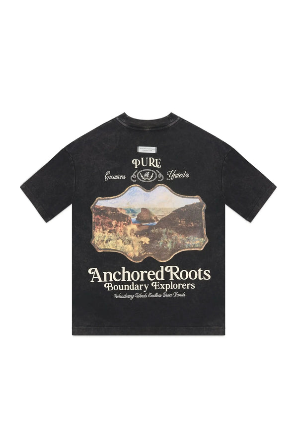 Camiseta Hombre Pure Highland Negro