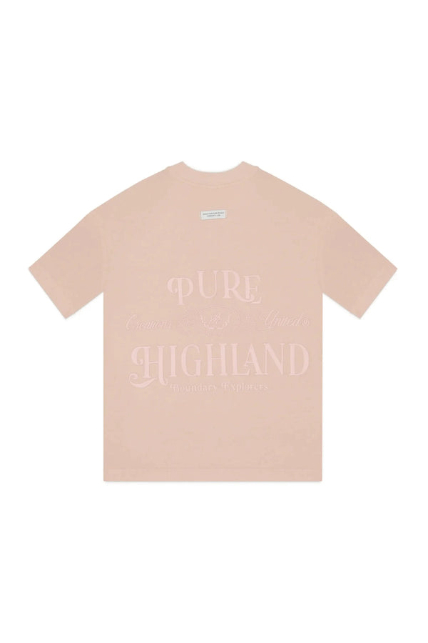 Camiseta Hombre Pure Highland Palo De Rosa