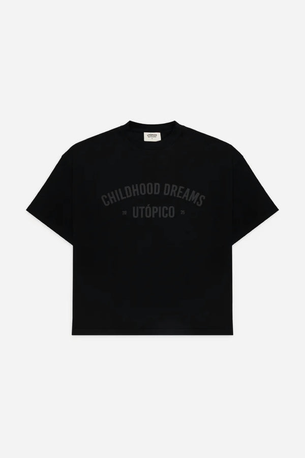 Camiseta Hombre Utópico Rin Negro