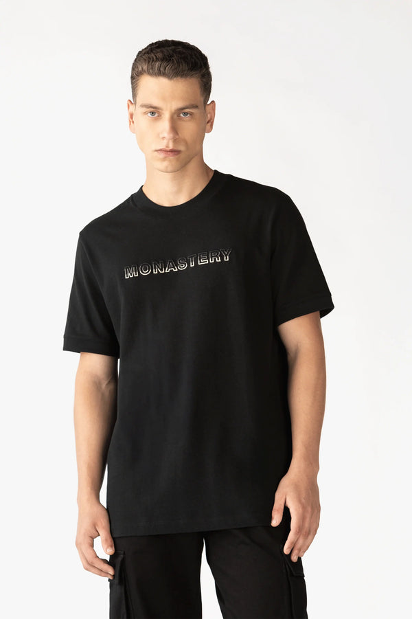 Camiseta hombre Monastery Flatwick Negro