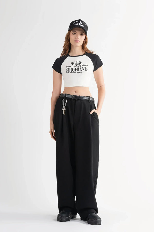 Crop Top Pure Babe Tee