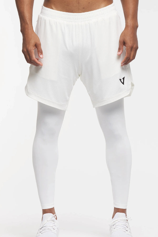 Pantaloneta Hombre Vibora Zeta 2 BLanca