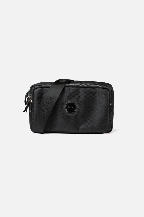 Riñonera Balr  Hexline Ripstop Waist negro