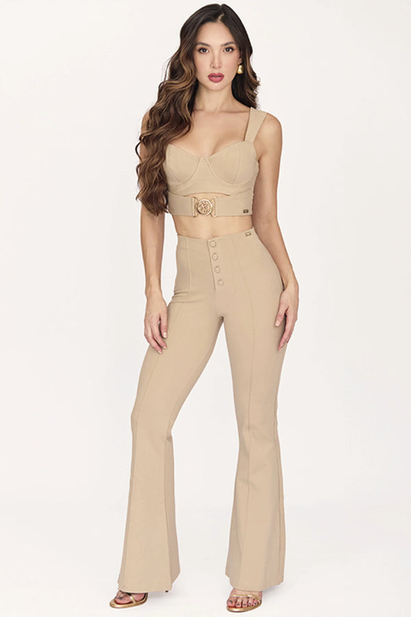 Set Mujer Negrett Camel