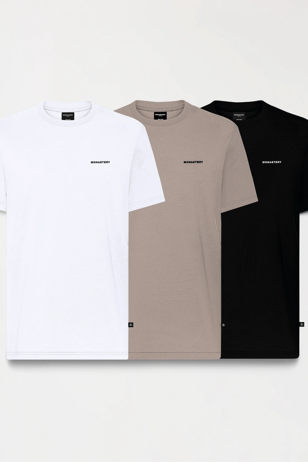 Skip Pack Hombre Monastery 3 Pack T-Shirt