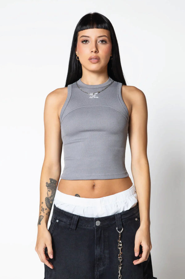 Tank Top Mujer Pure Gris