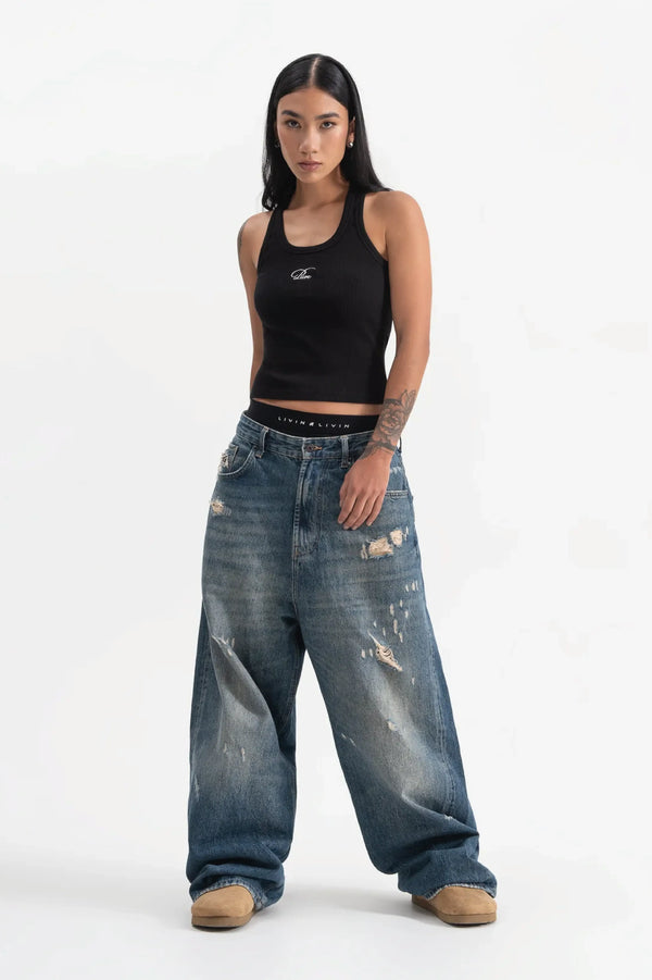 Tank Top Mujer Pure Negro