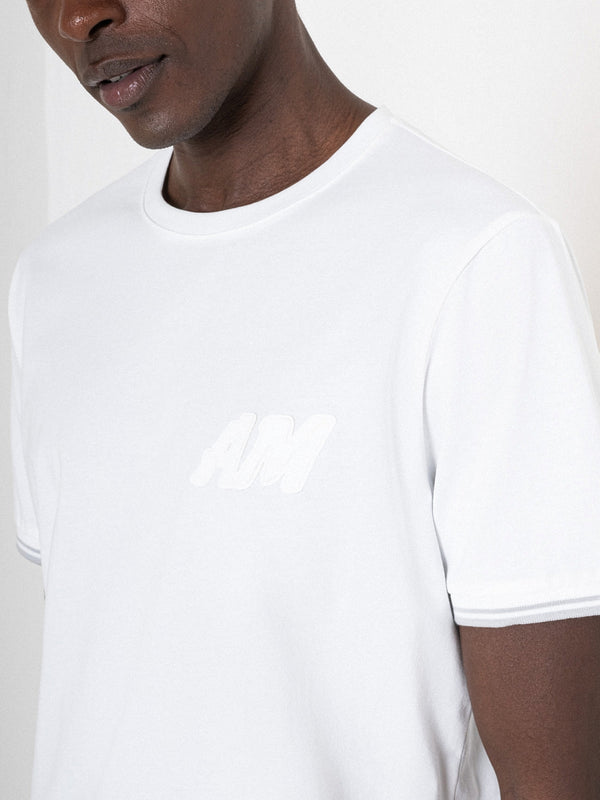 Camiseta Hombre Antony Morato Regular Fit In Jersey C Crema