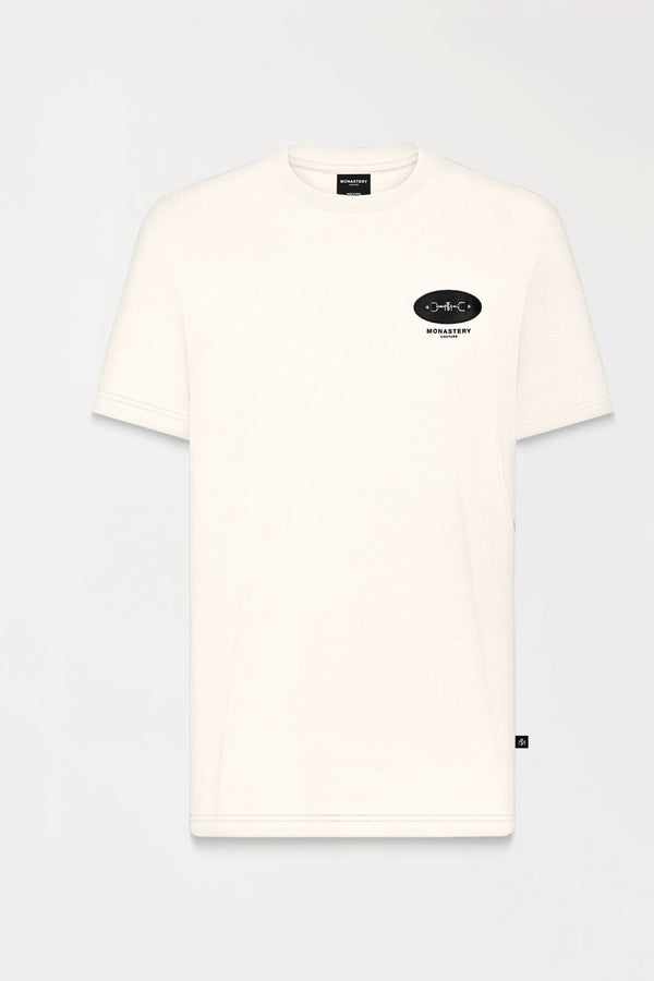 Camiseta Hombre Monastery Stallion T - Shirt Asparagus Blanca